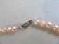 Pale Pink Genuine Freshwater Pearl Necklace 16 1/2