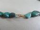 Genuine Turquoise Nugget Necklace 20