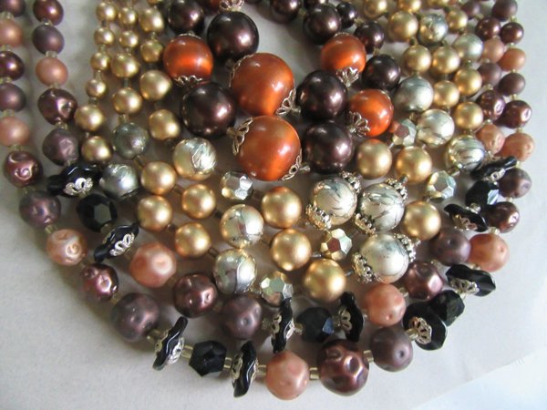 Vintage 1950's Necklaces Lot Japan 