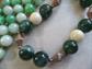 Genuine Stone 14k Gold Filled Clasp Multi Strand and Glass Beads Jewelry Lot