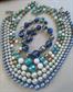 Vintage Beads Lot Destash Repurpose Jewelry Supplies 1950s Necklaces