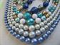 Vintage Beads Lot Destash Repurpose Jewelry Supplies 1950s Necklaces