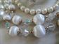 Vintage Faux Pearl Jewelry Lot Memory Wire Bracelet Necklaces 1950's Accessories