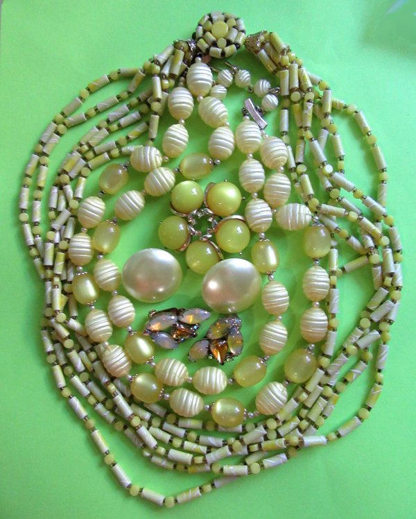 Vintage Jewelry Lot 1950's Japan 