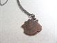 1930's UK Half Penny Copper Tall Ship Pendant Necklace George VI  Collectibles Sailing 