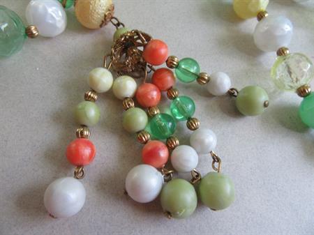 Vintage 1960's Bubble Necklace Coro Pegasus Tag As IS