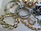 Vintage and Up Costume Jewelry Lot Rhinestone Destash Necklace Bracelet Pins