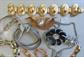 Vintage and Up Costume Jewelry Lot Rhinestone Destash Necklace Bracelet Pins