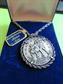 1970's The Spirit of '76 Faux Bicentennial Coin Pendant Necklace With Original Box by DaVinci Never Worn Heritage Collection Patriotic Jewelry