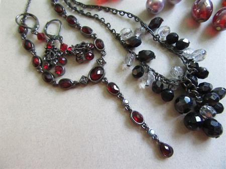 Jewelry Lot 1928 Signed Necklace And More