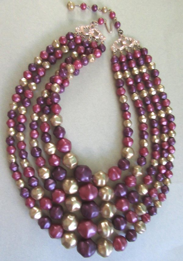 1950's Necklace Hong Kong Vintage Jewelry