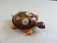 Anthropomorphic Google Eyes Pin JJ Jonette Signed  Tortoise Figural Google Vintage Costume Jewelry