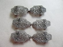 Art Deco Dress Buckles Never Used Sewing Notions 