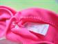 Vintage 1960's Hot Pink Nylon Short Gloves Costume Accessories Barbiecore