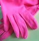 Vintage 1960's Hot Pink Nylon Short Gloves Costume Accessories Barbiecore