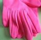 Vintage 1960's Hot Pink Nylon Short Gloves Costume Accessories Barbiecore