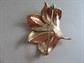 Vintage Napier Sterling and Genuine Pearl Floral Pin Signed Fine Jewelry