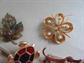 Vintage Pin Lot Figural Floral Koala Mylu Avon Turtle Pinecone Hadassah Scopus Key Costume Jewelry