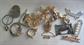 Vintage and Up Pin Lot Figural  French Horn Sailboat Spoon Bowling Geisha Girl Scatter Pins Covered Bridge Costume Jewelry