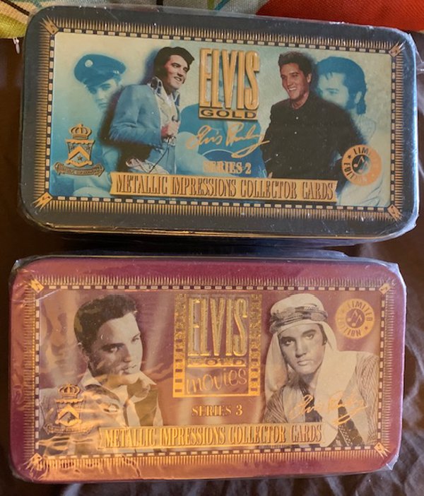 Vintage Elvis Presley Movie Cards Tin Your Choice Music Memorabilia SEALED 