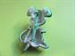 Anthropomorphic Baby Mouse in Diaper Pin Lind Gal LG Signed Vintage Costume Jewelry Figural