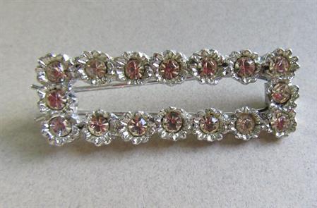 Vintage Rhinestone Barrette Hair Accessories 