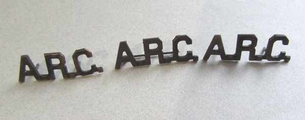 Vintage WWII A.R.C. Lapel Pins Lot Military Collectibles 