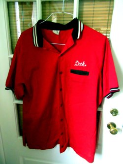 Men's Vintage King Louie Bowling Shirt "Dick"