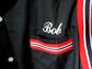 Men's Black and Red Hilton Vintage Bob Bowling Shirt League Night Bowler