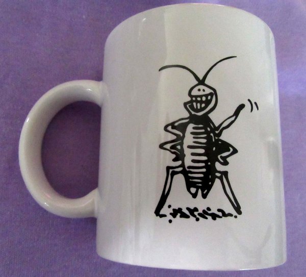 Vintage RARE Joe's Apartment Cockroach Mug 1996 Mint Shape Movie Memorabilia