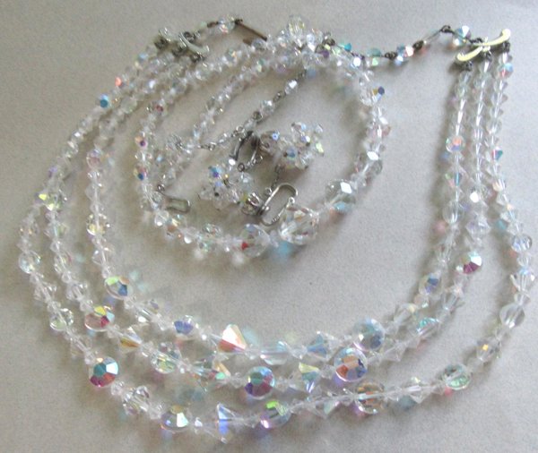 Vintage Crystal Lot  Jewelry Making