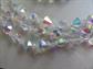 Vintage Aurora Borealis Lot Destash Single and Multi Strand Necklaces Crafting Beads For Earrings