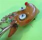 Anthropomorphic Google Eyes Reindeer Articulated  Pin Signed B.J. Googley Eyed  Googly Vintage Costume Jewelry Christmas Holiday Pins