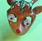 Anthropomorphic Google Eyes Reindeer Articulated  Pin Signed B.J. Googley Eyed  Googly Vintage Costume Jewelry Christmas Holiday Pins