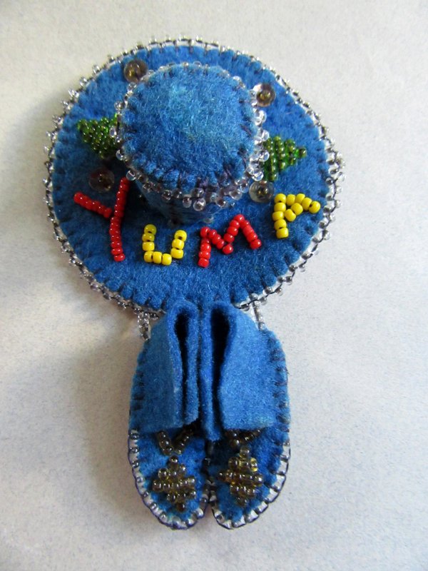 VintageYuma Arizona Pin AZ Vintage Jewelry