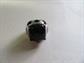 Sterling Silver and Onyx Polka Dot Ring Size 7 1/4 Fine Jewelry 10.7 Grams 925