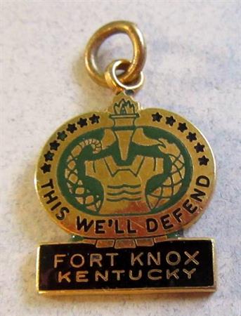 Vintage Fort Knox  Pendant 