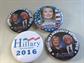 Hillary Clinton Bernie Sanders 2016 Political Campaign Pins Lot Politics Democrats Dems Democratic Collectibles 