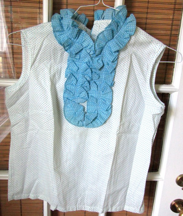 Ladies Cotton Sleeveless Blouse Never Worn Vintage Clothing