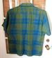 Vintage Men's Plaid Sports Shirt Penny's Towncraft Vintage Clothing