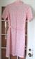 Vintage Pink Tulips House Coat Lounger Unworn Old Stock Ladies Vintage Clothing Lounge Wear