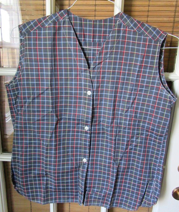 Ladies Vintage Cotton Sleeveless Blouse Never Worn