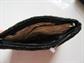 Vintage 1990's Black Glass Beaded Envelope Evening Purse Never Used Old Stock Mint Shape Handbag Great Gatsby Accessories