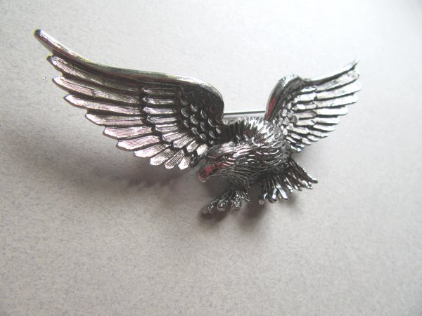 Vintage Eagle Pin Never Worn Birding Birder