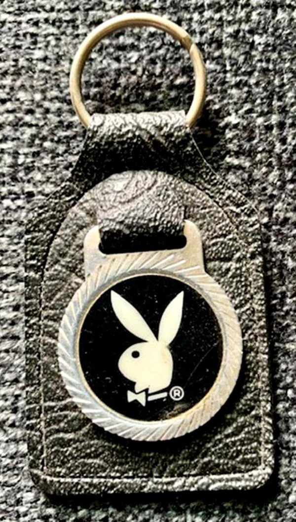 Vintage Playboy Bunny Keyring Collectibles