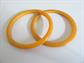 Two Vintage Bakelite Bangle Bracelets Butterscotch Costume Jewelry Fall Colors