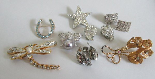 Rhinestone Jewely Lot 