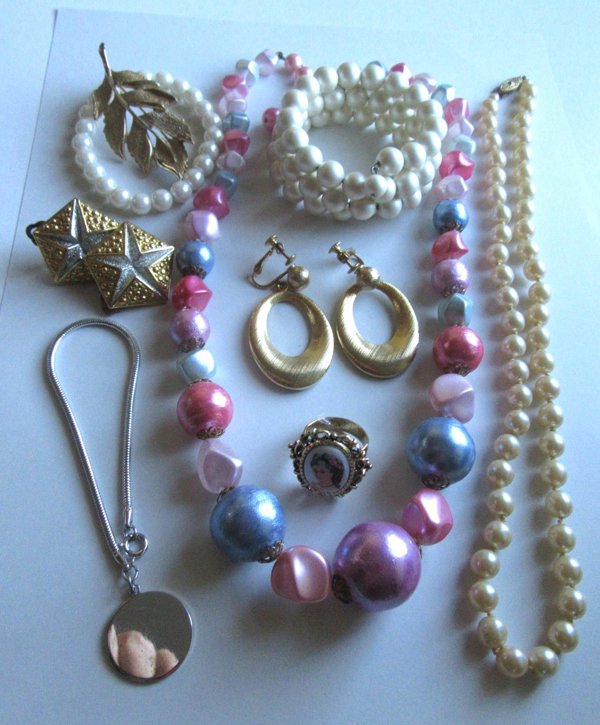 Vintage Jewelry Lot 1950s and Up 