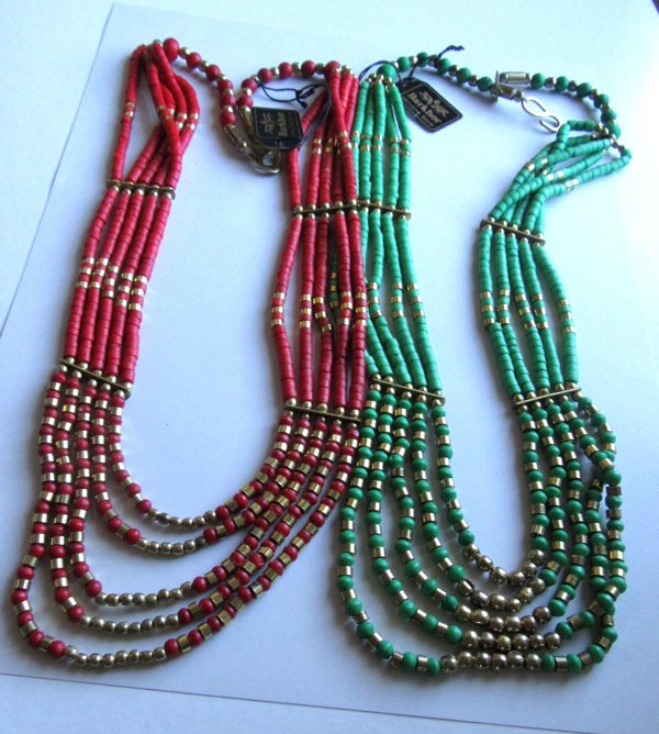 Vintage Bone Necklaces India Never Worn 