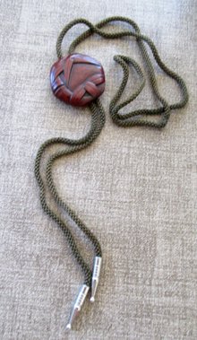 Vintage Bolo Tie Never Worn Western Cowboy